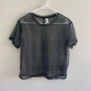 Silver sheen tee